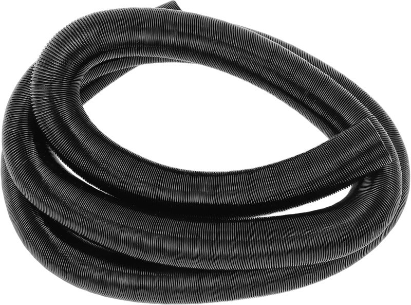 VekAuto 1 Pc Car Heater Duct Pipe 25mm ID 250cm Max l Warm Air Ducting Hose Car Truck RV Bus Van Boat Aluminum Foil Black - Image 1